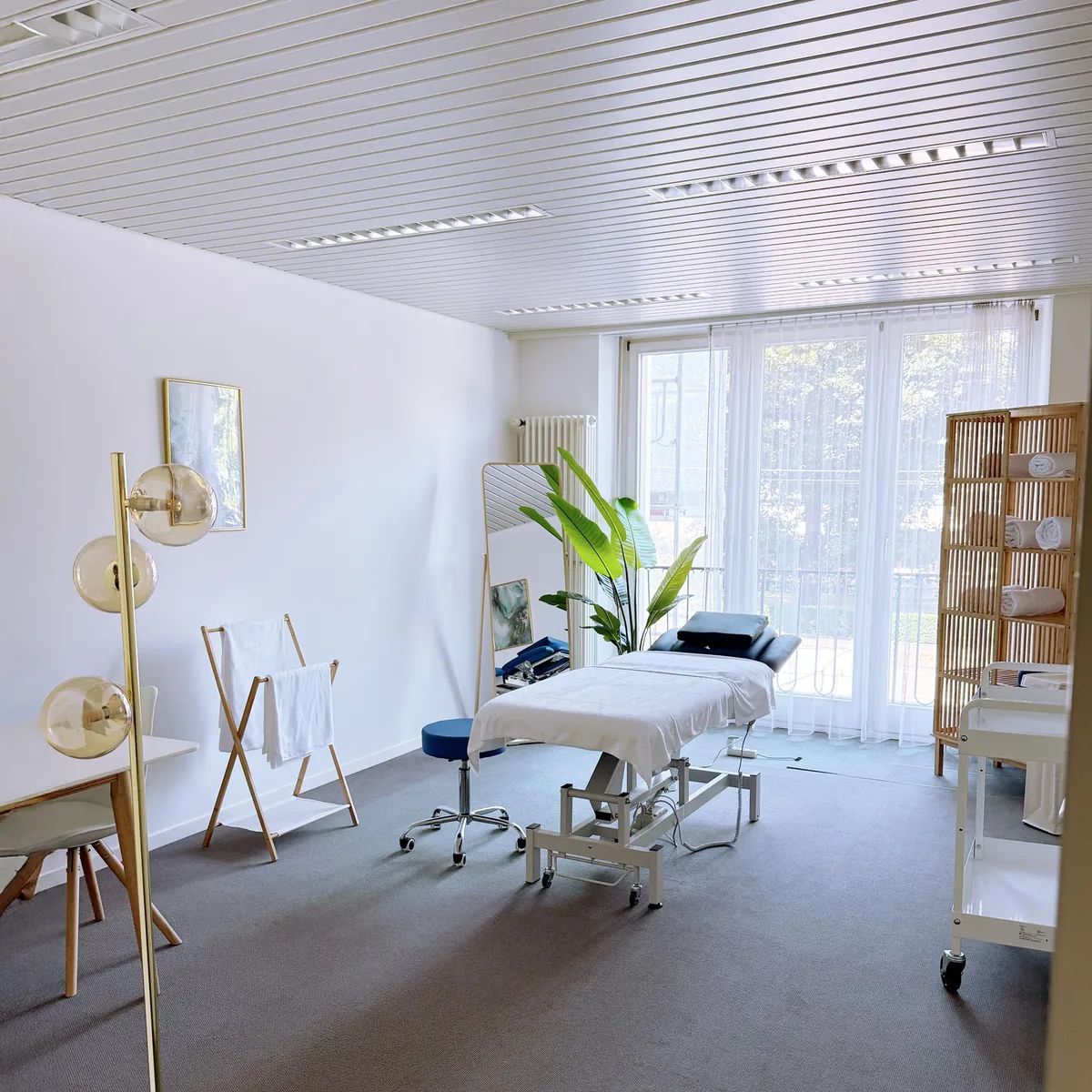 Praxisraum des Massage Zentrum Münchenstein